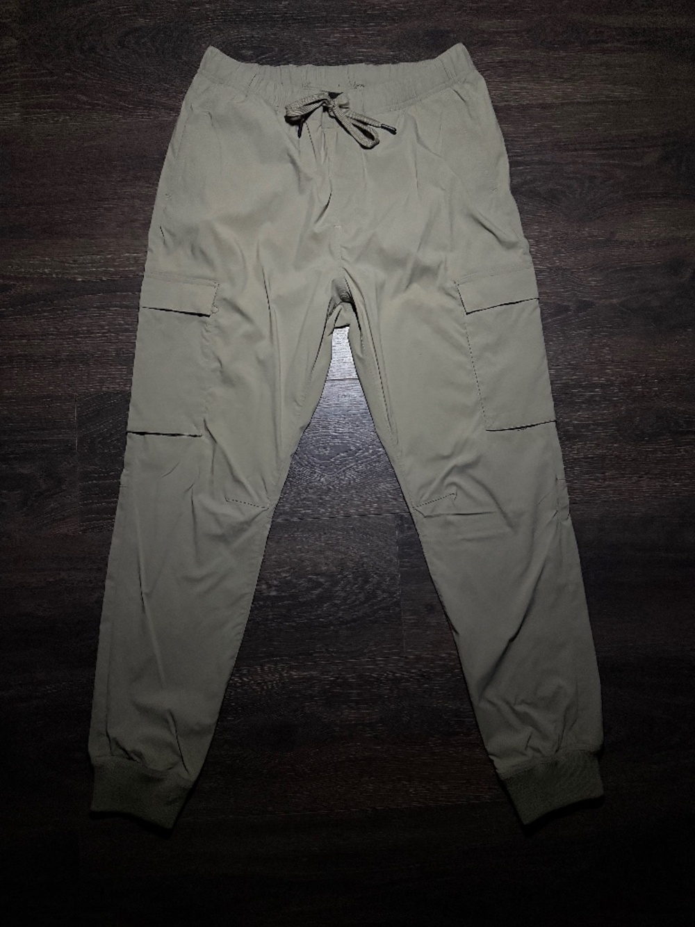 H&M Cream Cargo Sweatpants